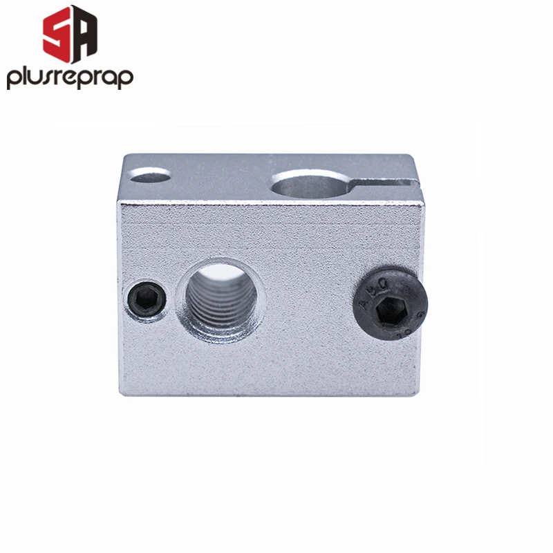 3D-принтер V6, Модернизированный алюминиевый блок для термистора, HT-NTC100K термопары V5 V6 J-head Hotend Extruder
3D-принтер V6, Модернизированный алюминиевый блок для термистора, HT-NTC100K термопары V5 V6 J-head Hotend Extruder