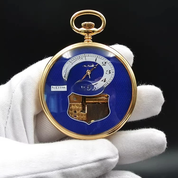Miniature music box music box music pocket watch practical goods
Miniature music box music box music pocket watch practical goods
