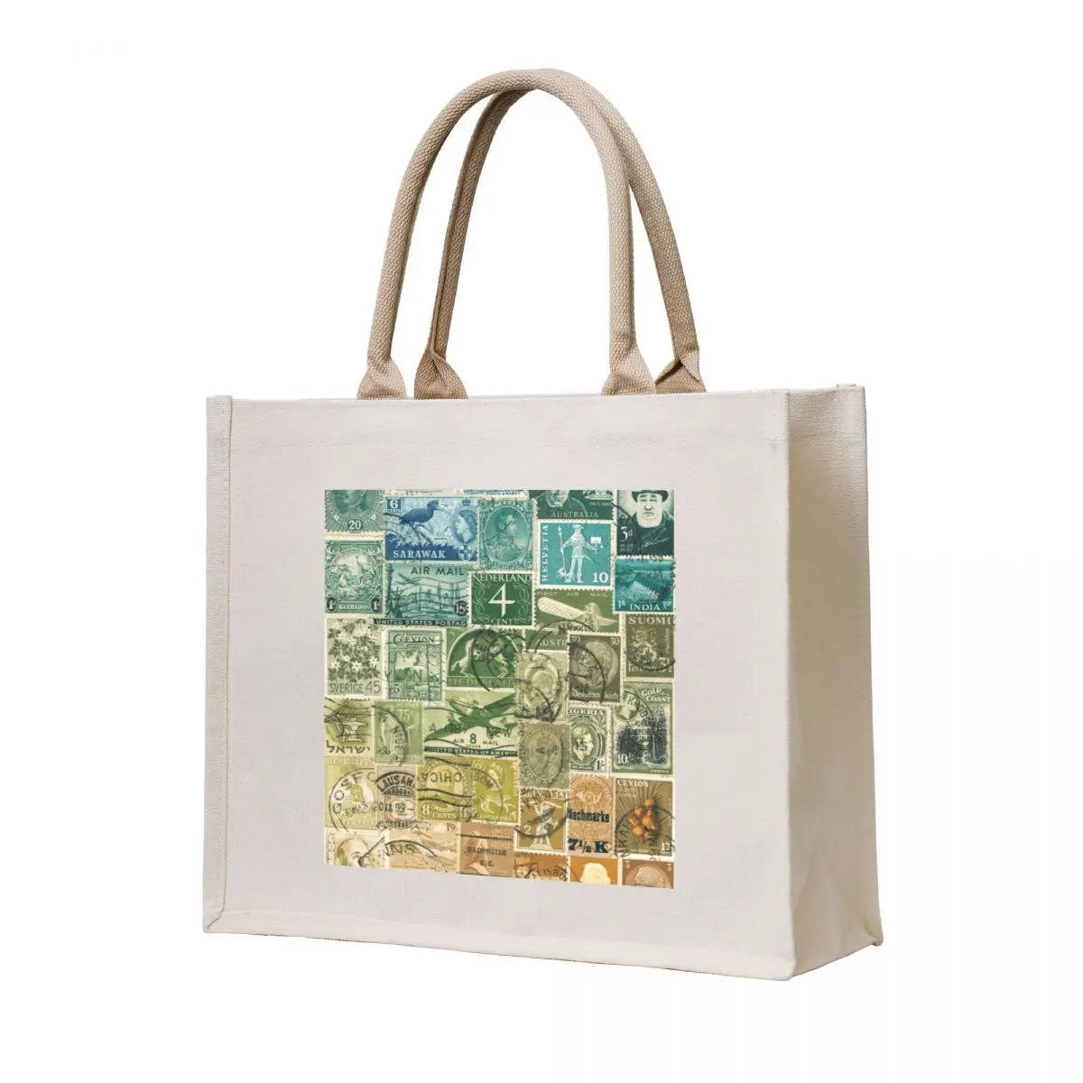 Woodland Colours Postage Stamp Collage Tote Bag university shopper bag bags woman 2025 personalized tote bag
Woodland Colours Postage Stamp Collage Tote Bag university shopper bag bags woman 2025 personalized tote bag