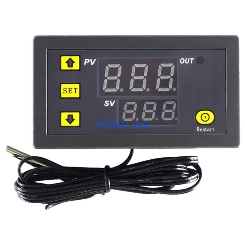 F3KE Digital Temperature Controller W3230 Thermostat Thermoregulator Incubator for Computer DIY Development Board
F3KE Digital Temperature Controller W3230 Thermostat Thermoregulator Incubator for Computer DIY Development Board