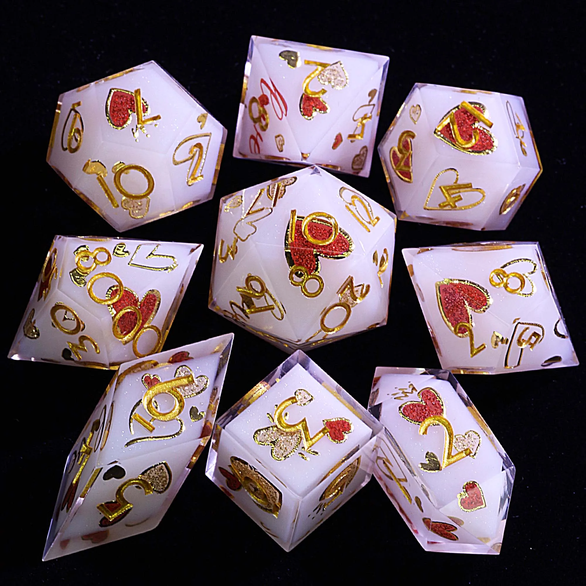 Наборы из многогранной смолы DD Dice Vow of Passion
Наборы из многогранной смолы DD Dice Vow of Passion