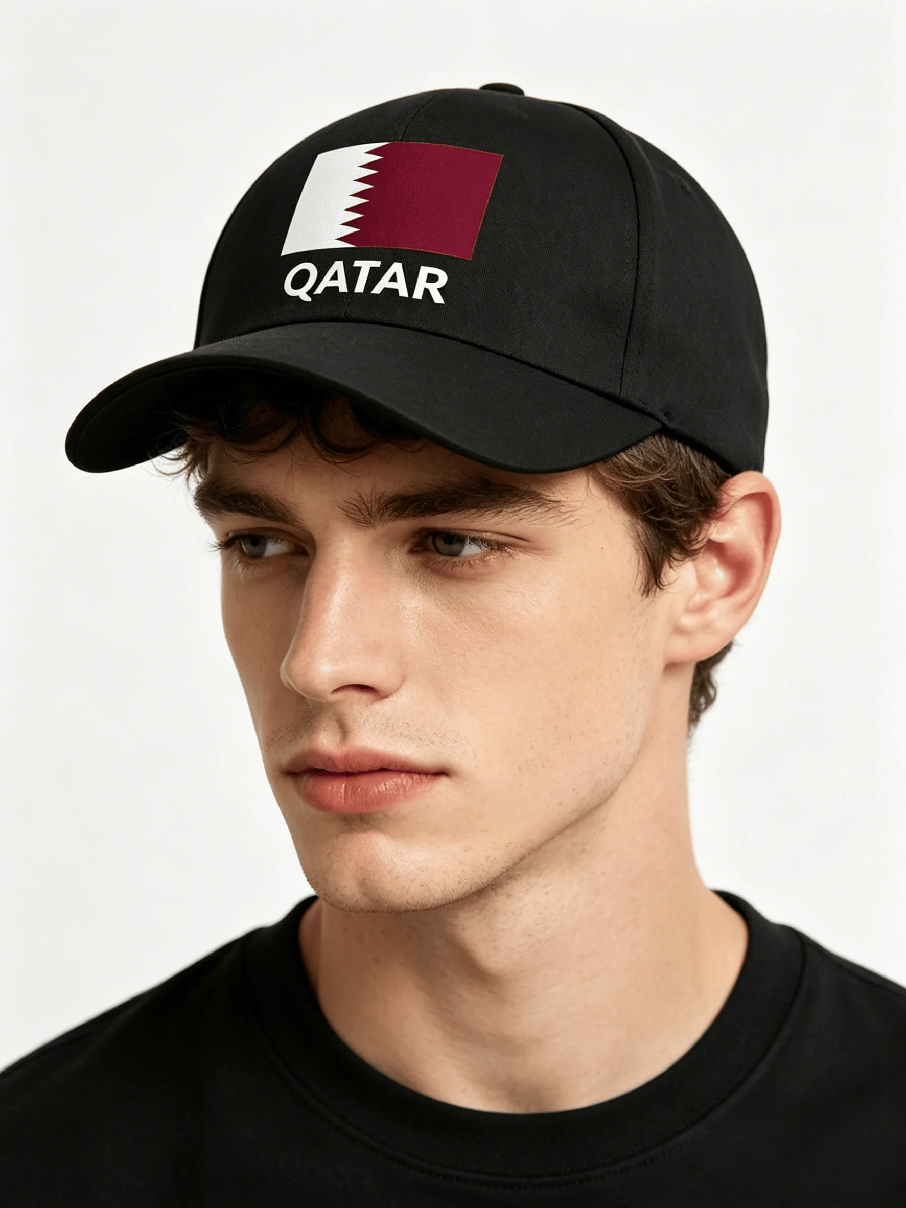 Qatar Country Flag Print Baseball Cap Qatar Letter Graphic Football Fan Adjustable Outdoor Casual Snapback Headwear Gift
Qatar Country Flag Print Baseball Cap Qatar Letter Graphic Football Fan Adjustable Outdoor Casual Snapback Headwear Gift