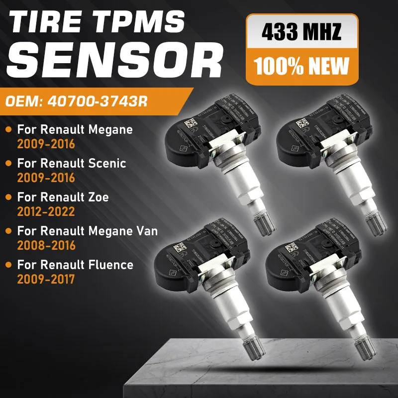 Датчик контроля давления в шинах TPMS для Renault Megane 3 Renault Scenic 3 Renault Fluence 2009-2016, детали Renault Zoe 2012-2022
Датчик контроля давления в шинах TPMS для Renault Megane 3 Renault Scenic 3 Renault Fluence 2009-2016, детали Renault Zoe 2012-2022