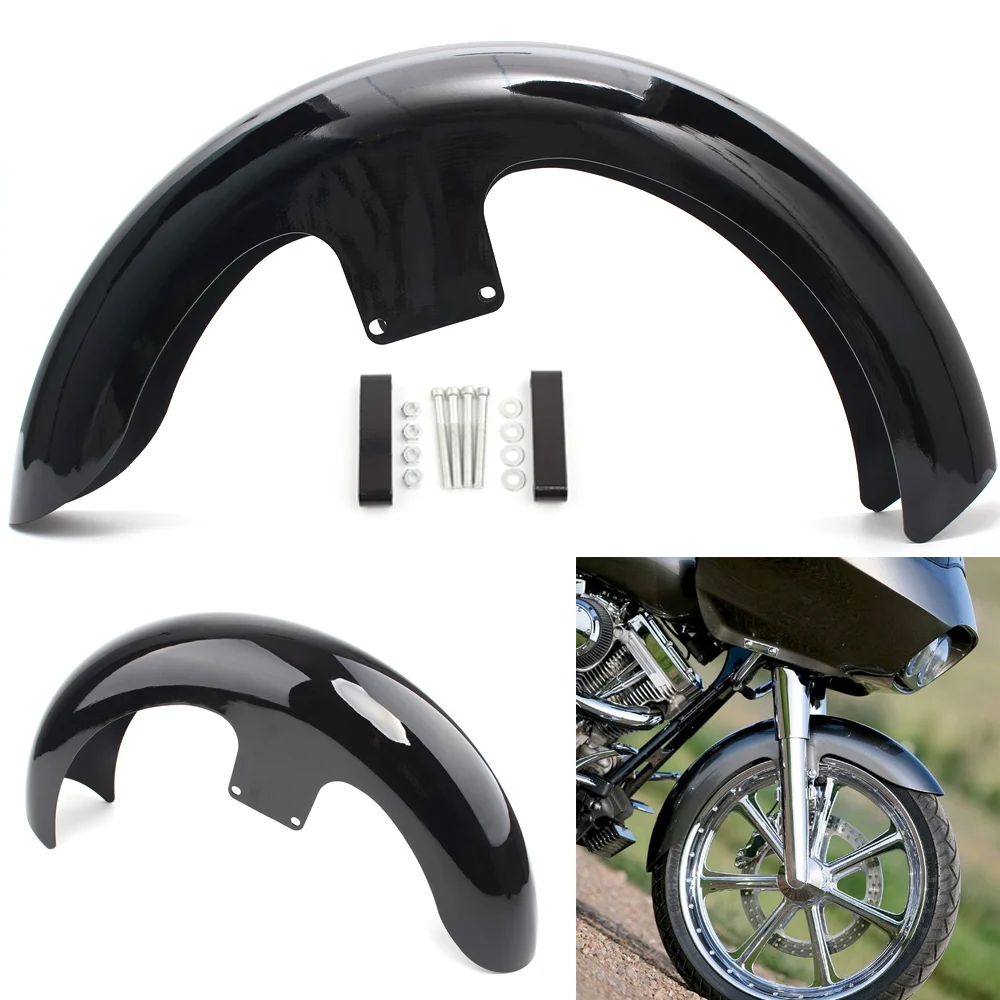 Vivid Black Front Fender For Harley Touring Electra Glide Road Glide Road King Street Glide Tour Glide Ultra Limited 1994-2013
Vivid Black Front Fender For Harley Touring Electra Glide Road Glide Road King Street Glide Tour Glide Ultra Limited 1994-2013