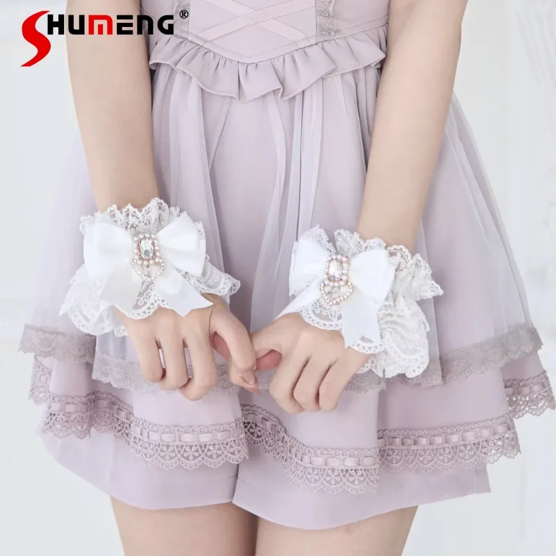 Women's Apparel Accessories Short Sleeved Oversleeve Mine Series Mass-produced Lolita Japanese Cute Hand Sleeves Arm Warmer Girl
Women's Apparel Accessories Short Sleeved Oversleeve Mine Series Mass-produced Lolita Japanese Cute Hand Sleeves Arm Warmer Girl