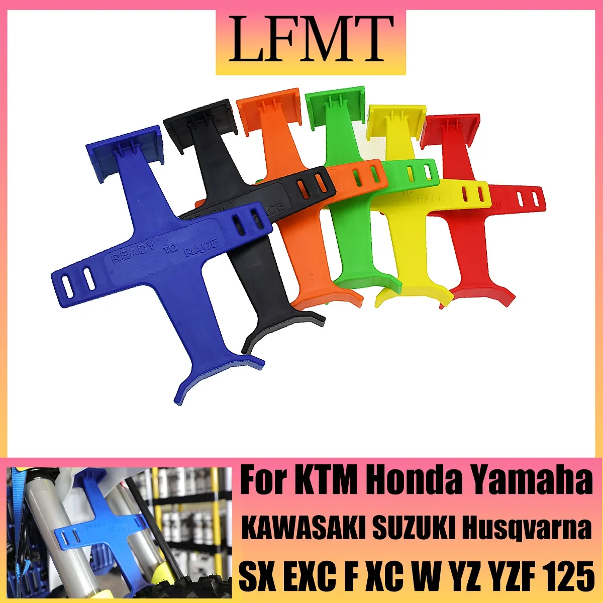 For Most Bikes Yamaha Kawasaki Suzuki KTM Honda XC SX XCF EXC For Husqvarna FC FS TX TC Motorcycle Universal Fork Support Brace
For Most Bikes Yamaha Kawasaki Suzuki KTM Honda XC SX XCF EXC For Husqvarna FC FS TX TC Motorcycle Universal Fork Support Brace