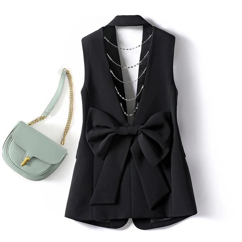 Fashion Suit Vest Jacket Women New 2025 Spring Summer Korean Loose Sleeveless Blazer Waistcoat Coat Female Casual Lady Tops
Fashion Suit Vest Jacket Women New 2025 Spring Summer Korean Loose Sleeveless Blazer Waistcoat Coat Female Casual Lady Tops