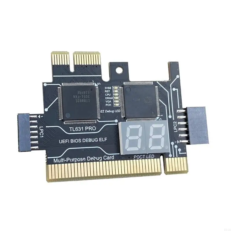 R9JB TL631 Mainboard Debug Card Diagnostic Analyzers Card with LED Indicators Analyzers for Laptop PCIE PC Computer
R9JB TL631 Mainboard Debug Card Diagnostic Analyzers Card with LED Indicators Analyzers for Laptop PCIE PC Computer