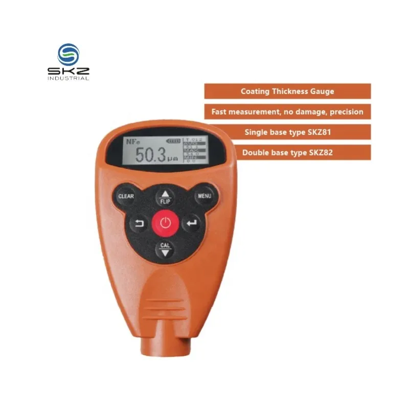 SKZ82 High Precise LCD Digital Automobile Film Thickness Gauge Meter Car Paint Coating Tester Tools
SKZ82 High Precise LCD Digital Automobile Film Thickness Gauge Meter Car Paint Coating Tester Tools