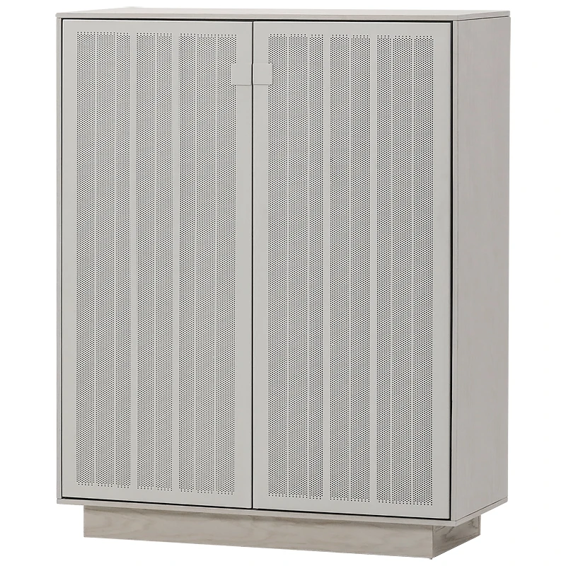 Italian simplicity, double door large capacity multi-layer wrought iron entrance shoe cabinet
Italian simplicity, double door large capacity multi-layer wrought iron entrance shoe cabinet