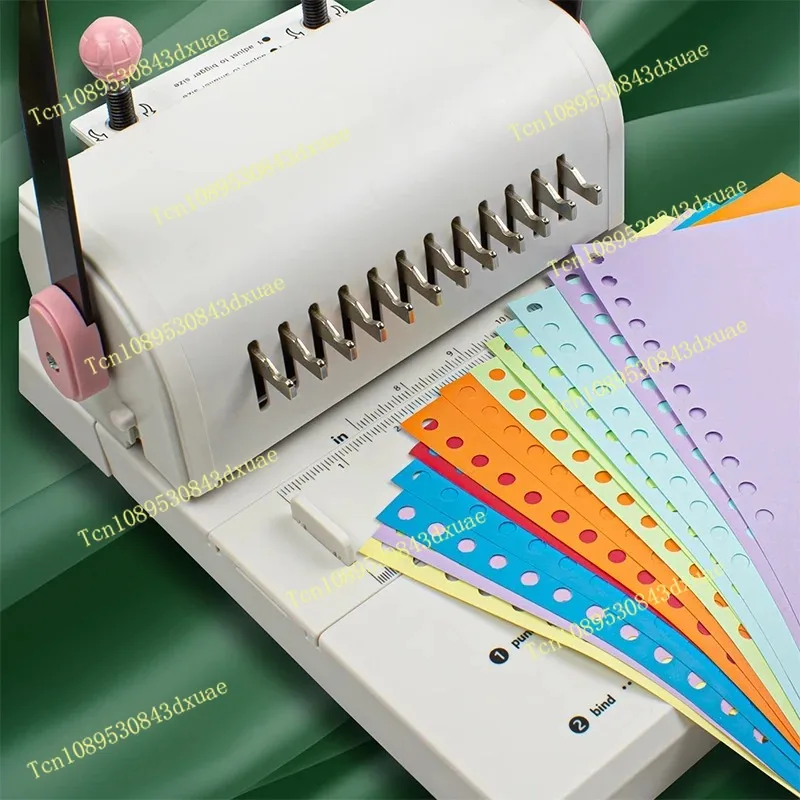Ring Binder Punch 2:1 Hole Punch Machine Manual Ring Binder Punching Machine Ring Binder Punching Round Hole Dou
Ring Binder Punch 2:1 Hole Punch Machine Manual Ring Binder Punching Machine Ring Binder Punching Round Hole Dou