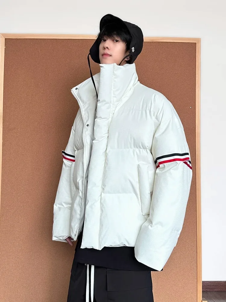 Thiened Warmth Cotton Jaet Men's Winter Sle Quilted down Vest American Retro Weave Belt Bread Sle Outerwear Coat
Thiened Warmth Cotton Jaet Men's Winter Sle Quilted down Vest American Retro Weave Belt Bread Sle Outerwear Coat