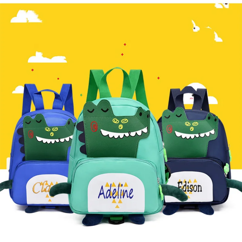 Custom Name Boys' Dinosaur Schoolbag Kids Personalized Name Book Bag Embroidered Your Name Children's Travelling Snack Backpacks
Custom Name Boys' Dinosaur Schoolbag Kids Personalized Name Book Bag Embroidered Your Name Children's Travelling Snack Backpacks