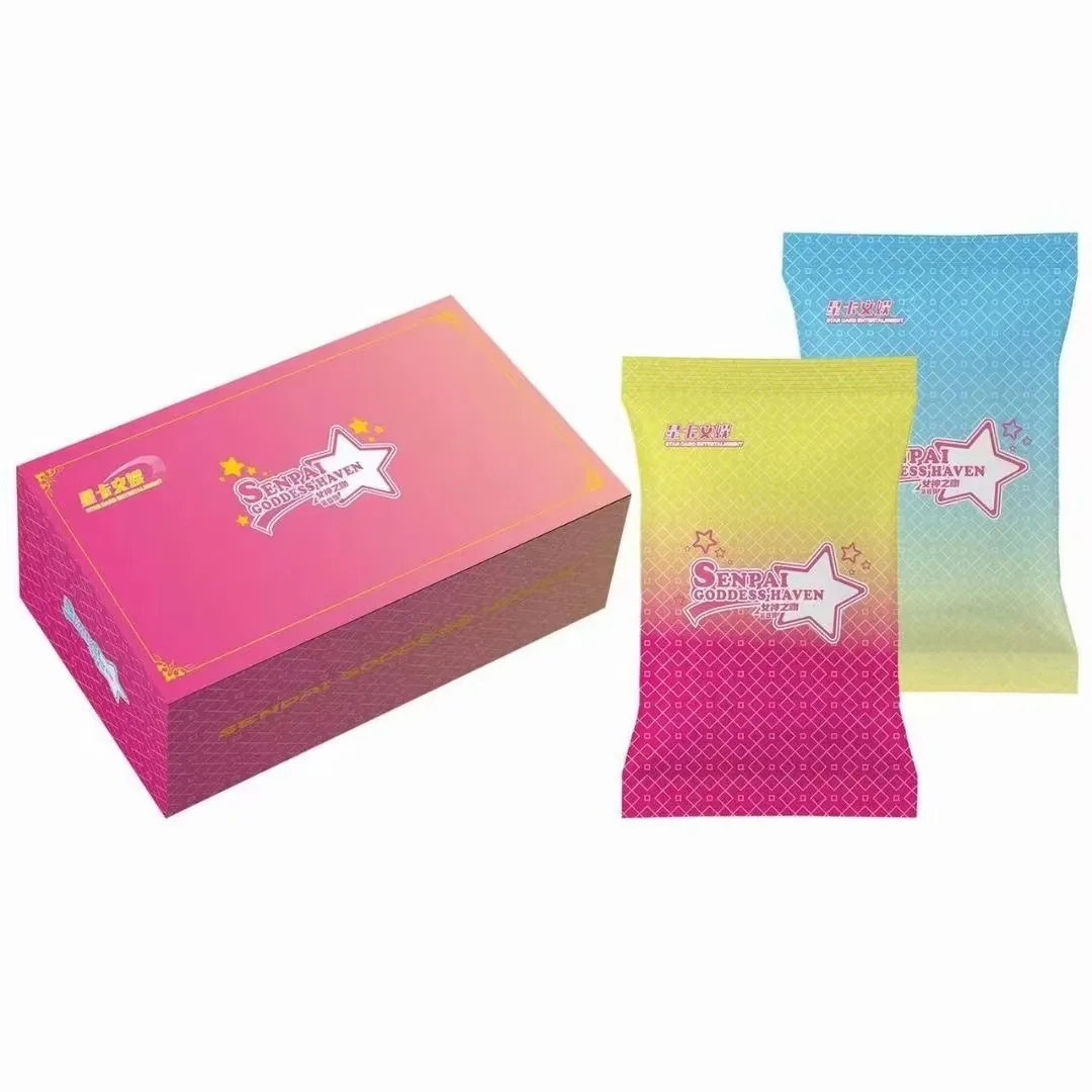 Hot Sale Japanese Anime Goddess Story Collection Rare Card Box Game Table Playing Card Toys Birthday Christmas Gift
Hot Sale Japanese Anime Goddess Story Collection Rare Card Box Game Table Playing Card Toys Birthday Christmas Gift