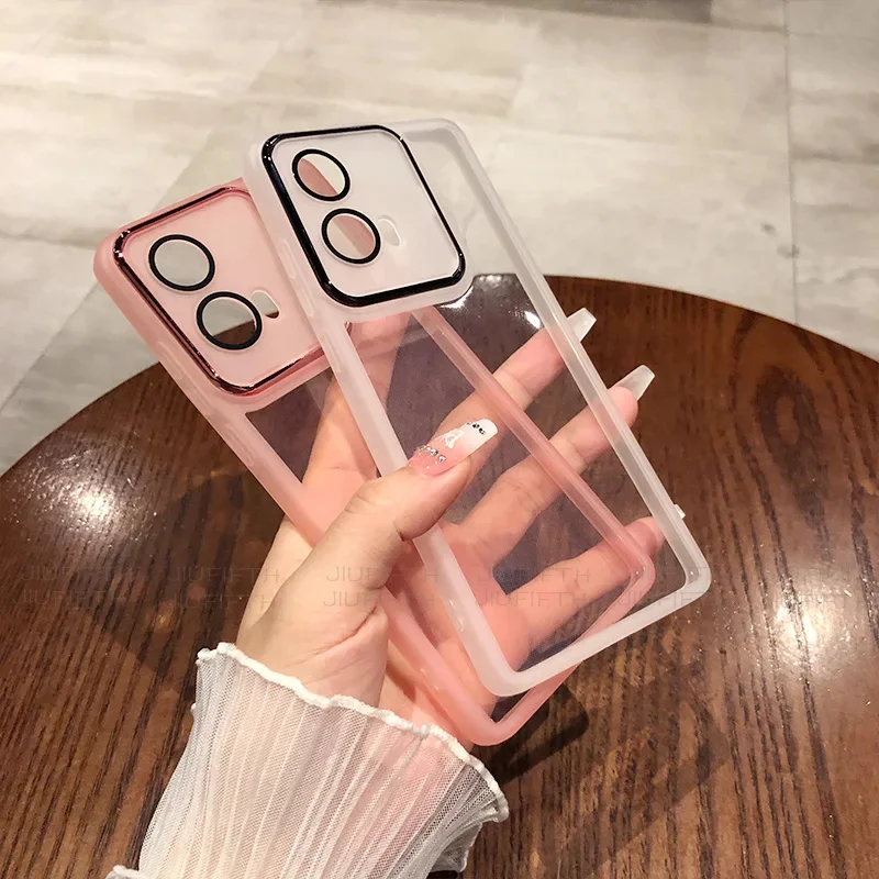 G 85 Coques For Moto G85 5G Case Transparent Plating Soft Silicone Cover For Motorola S50 Neo S50Neo MotoG85 S 50 Phone Cases
G 85 Coques For Moto G85 5G Case Transparent Plating Soft Silicone Cover For Motorola S50 Neo S50Neo MotoG85 S 50 Phone Cases