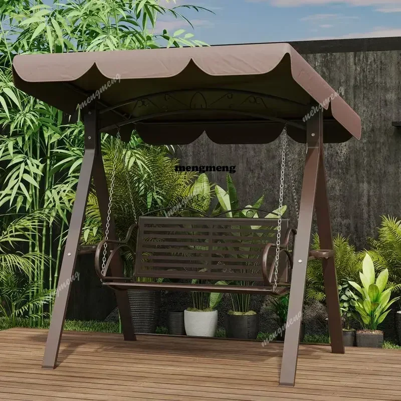 Double Person Courtyard Garden Outdoor Home Swing Hanging Chair Outdoor Villa Wrought Iron Balcony Rocking Chair
Double Person Courtyard Garden Outdoor Home Swing Hanging Chair Outdoor Villa Wrought Iron Balcony Rocking Chair