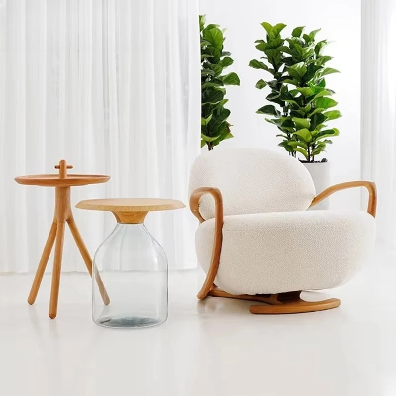 Nordic Modern Living Room Leisure Chair Teddy Fabric Single Sofa Chair
Nordic Modern Living Room Leisure Chair Teddy Fabric Single Sofa Chair