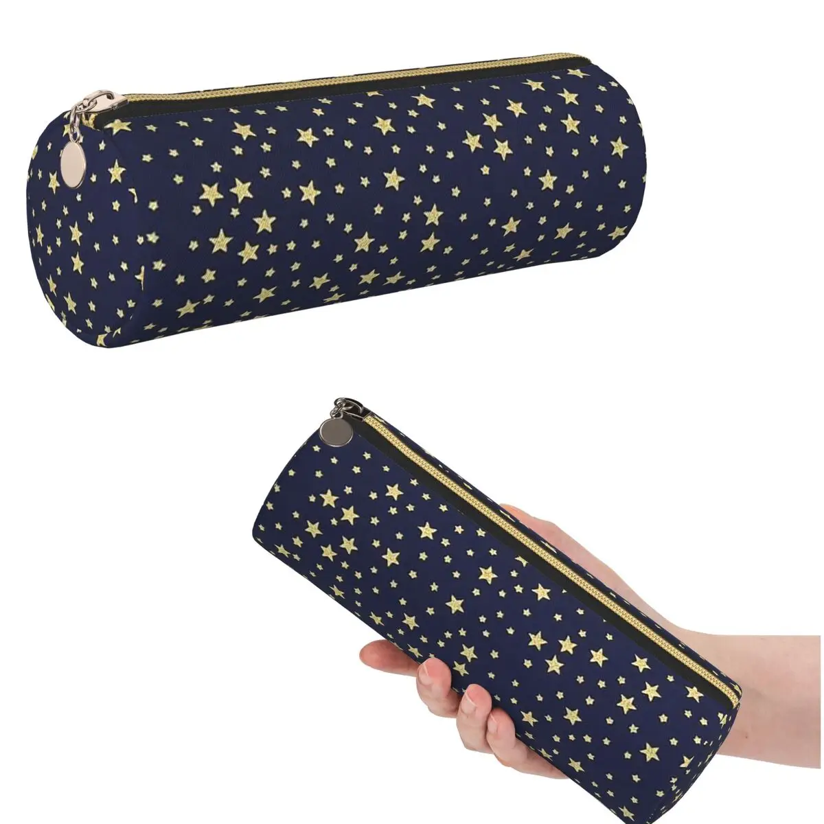 Navy Blue Sky And Stars Print Pencil Case for Studen School Cylinder Pen Box Pencil Bag Pen Holder
Navy Blue Sky And Stars Print Pencil Case for Studen School Cylinder Pen Box Pencil Bag Pen Holder