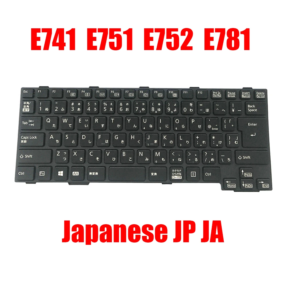 Клавиатура для ноутбука Fujitsu LifeBook E741 E751 E752 E781, японская JP JA, черная, без цифровой клавиатуры, новая
Клавиатура для ноутбука Fujitsu LifeBook E741 E751 E752 E781, японская JP JA, черная, без цифровой клавиатуры, новая