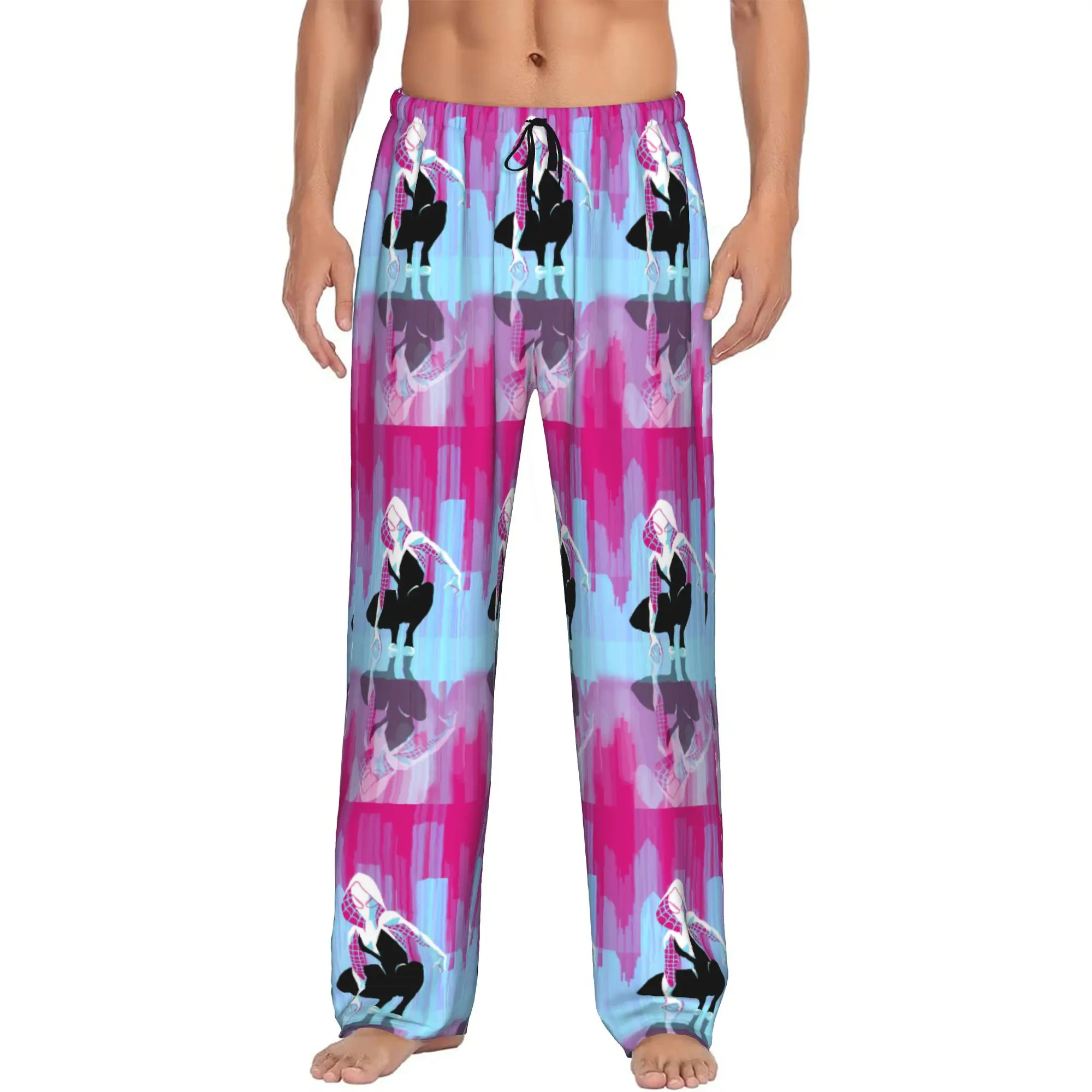 Custom G-Gwen Stacy S-Spiderman Pajama Pants Men Superhero Lounge Sleep Stretch Sleepwear Bottoms with Pockets
Custom G-Gwen Stacy S-Spiderman Pajama Pants Men Superhero Lounge Sleep Stretch Sleepwear Bottoms with Pockets