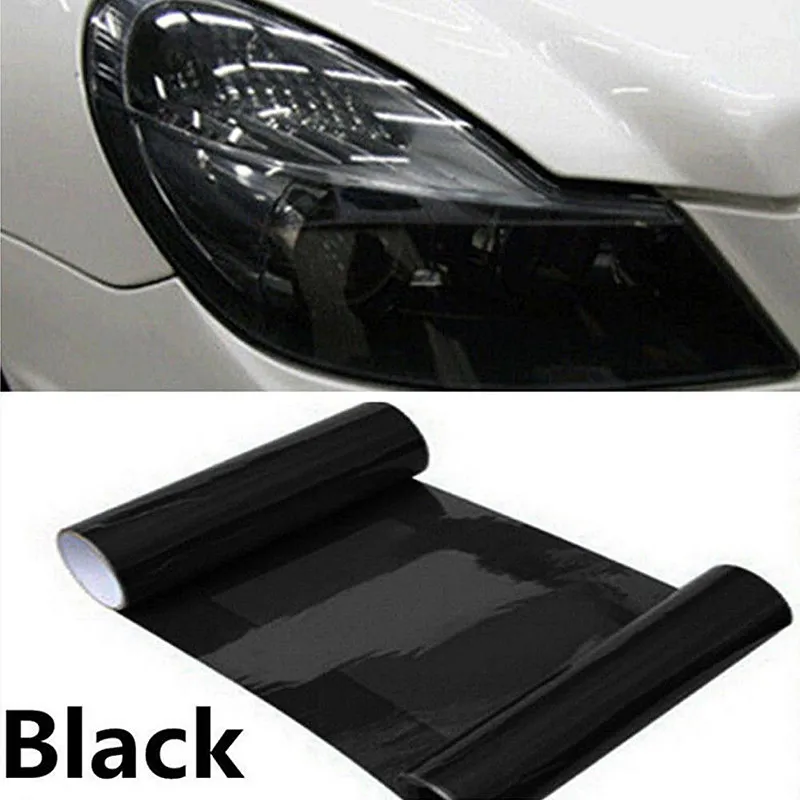 Black 30x120cm Headlight Tint Vinyl Film Self Adhesive Stretchable Water Resistant Protective Film for Tail Fog Light Tint
Black 30x120cm Headlight Tint Vinyl Film Self Adhesive Stretchable Water Resistant Protective Film for Tail Fog Light Tint