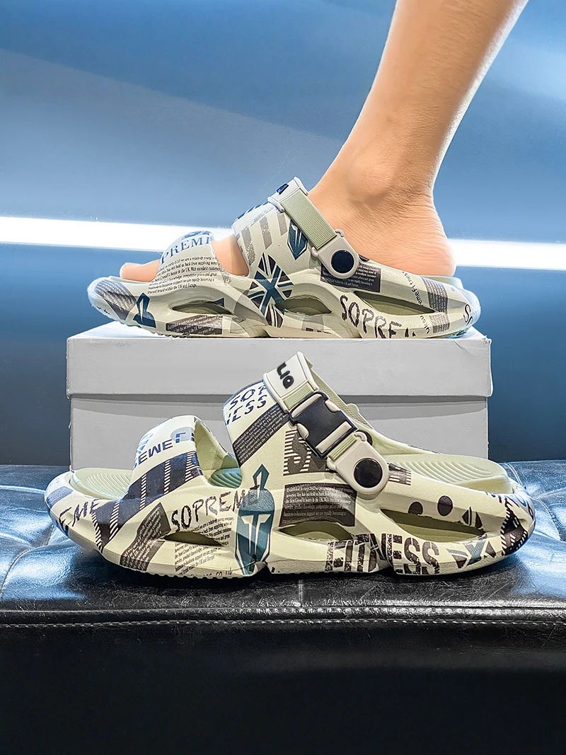 Men's Summer 2026 New Outdoor Casual Slip-On Soft Bottom Anti-Slip Wear-Resistant Fishing Beach Sandals Comfortable EVA Material
Men's Summer 2026 New Outdoor Casual Slip-On Soft Bottom Anti-Slip Wear-Resistant Fishing Beach Sandals Comfortable EVA Material