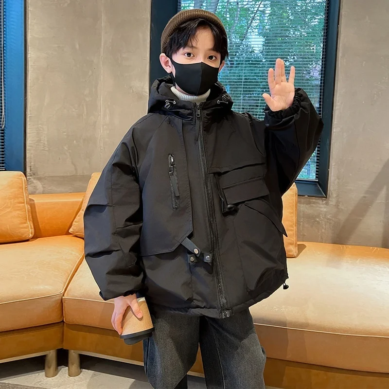 Демисезонная хлопковая куртка-ветровка с капюшоном для мальчиков, высокое качество, рождественский подарок, детская одежда, модель 2026 года
Демисезонная хлопковая куртка-ветровка с капюшоном для мальчиков, высокое качество, рождественский подарок, детская одежда, модель 2026 года