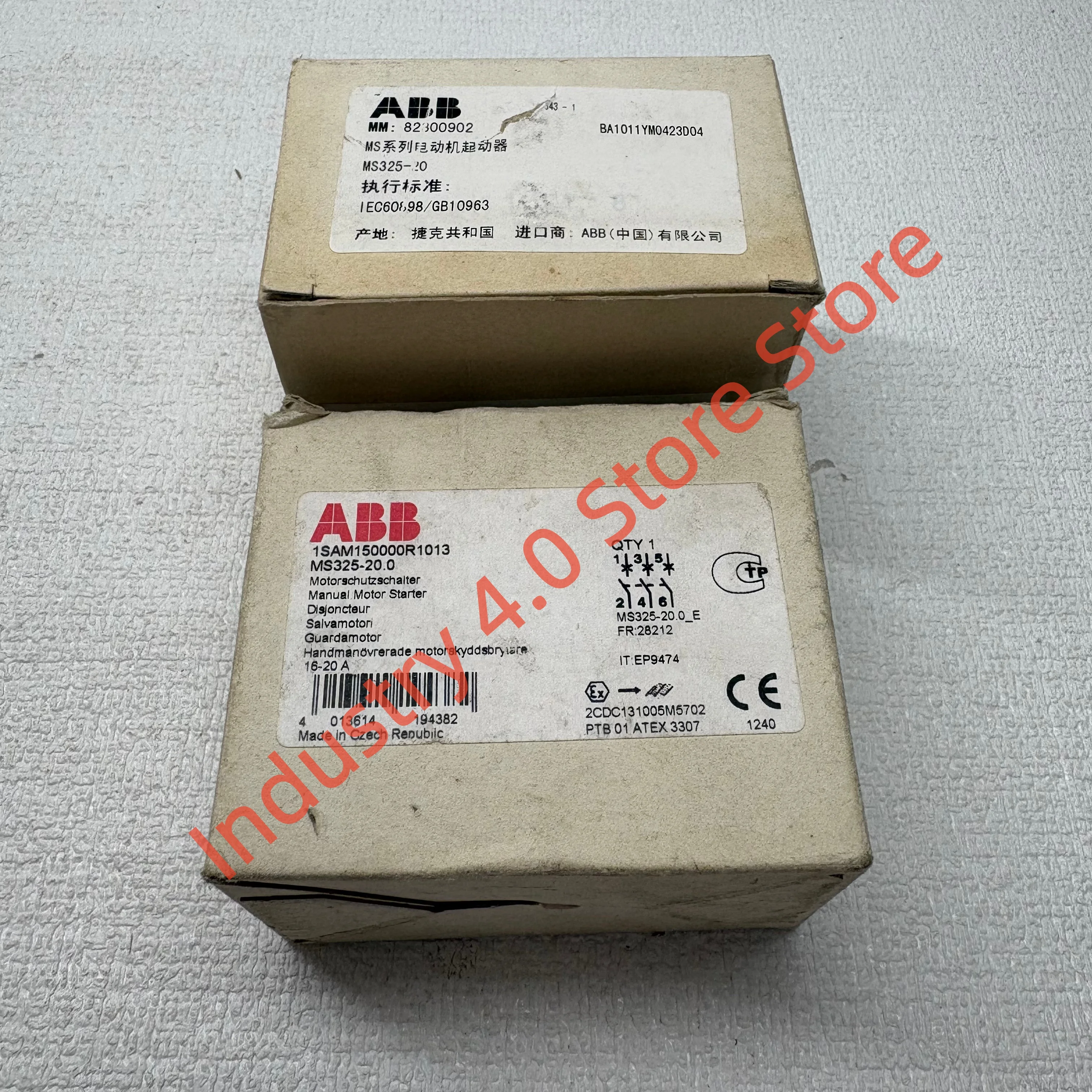 Motor protector MS325-20 16-20A new in box
Motor protector MS325-20 16-20A new in box