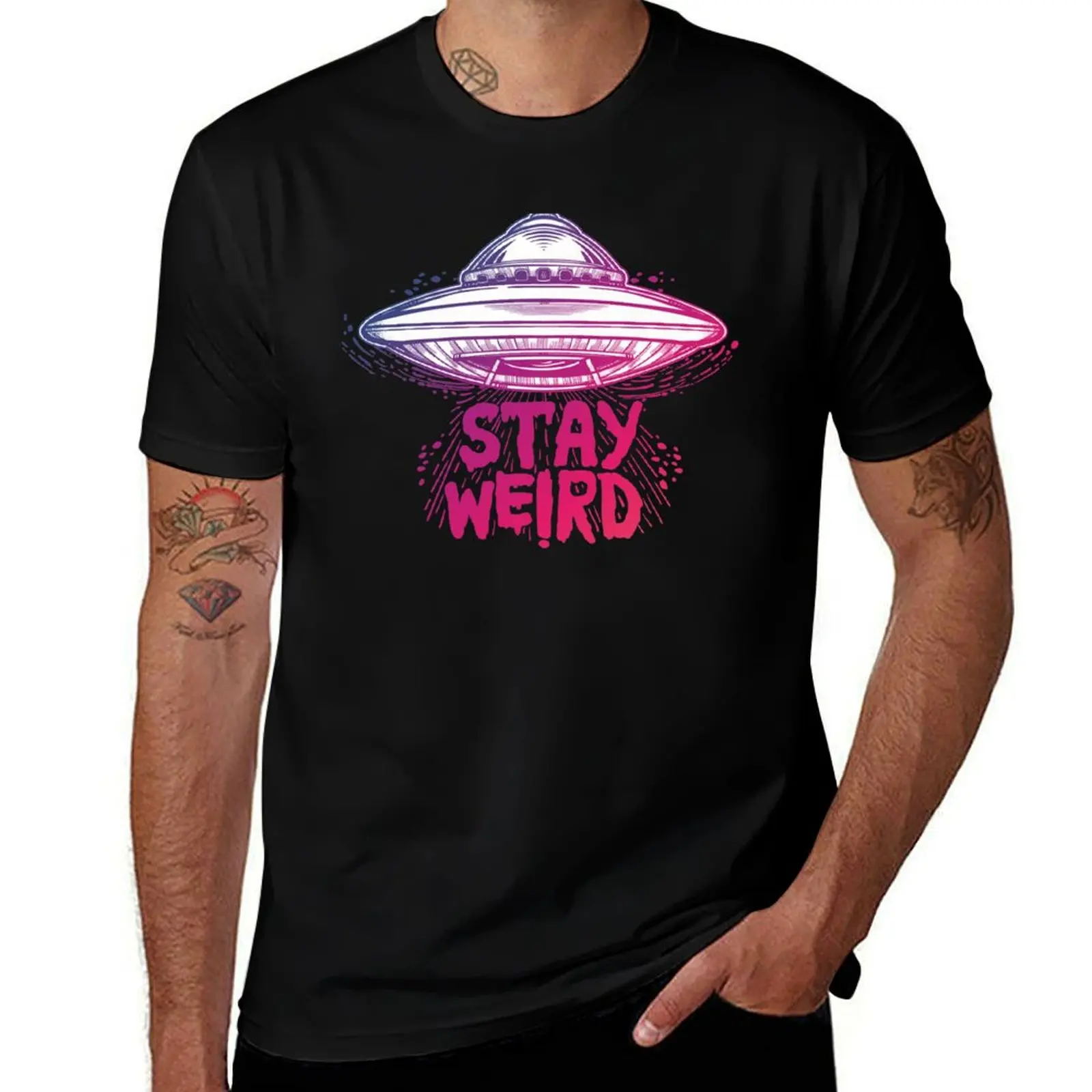 Stay Weird Flying Saucer // Aliens Exist // Aliens are Real T-Shirt sublime vintage graphic tee tops cotton t shirt men
Stay Weird Flying Saucer // Aliens Exist // Aliens are Real T-Shirt sublime vintage graphic tee tops cotton t shirt men