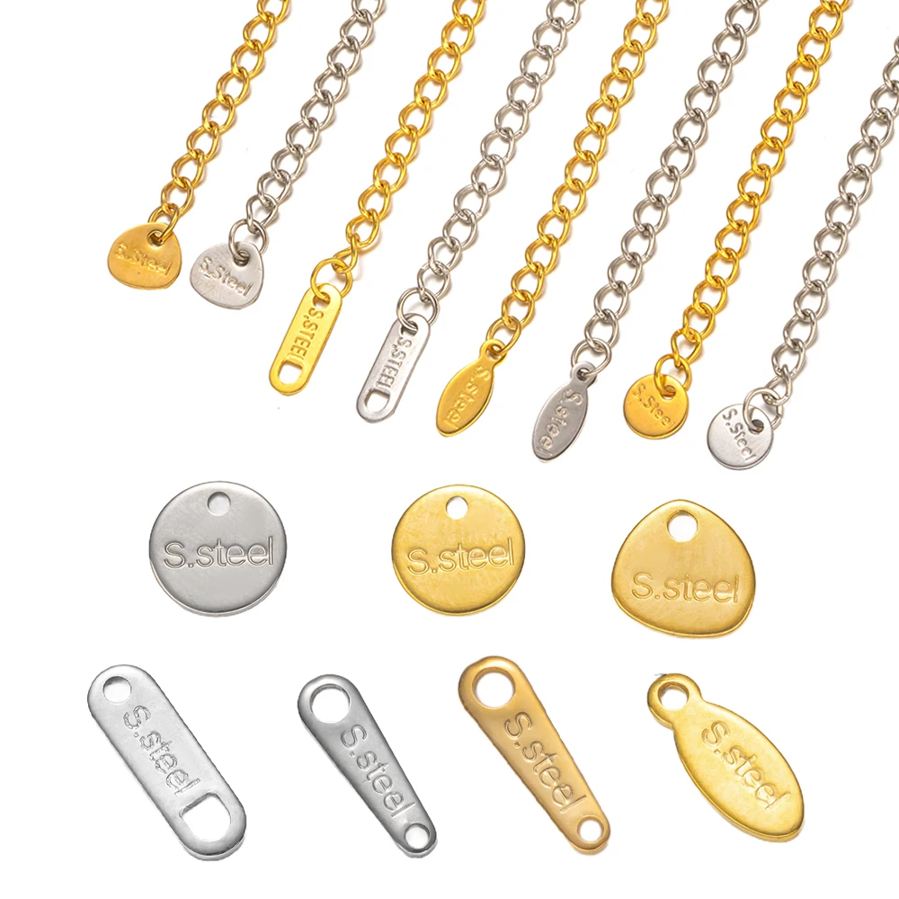 50pcs/Lot Stainless Steel Gold Color Small PendantsCharms For DIY NecklacesExtension Chains Jewelry Making Supplies Accessories
50pcs/Lot Stainless Steel Gold Color Small PendantsCharms For DIY NecklacesExtension Chains Jewelry Making Supplies Accessories