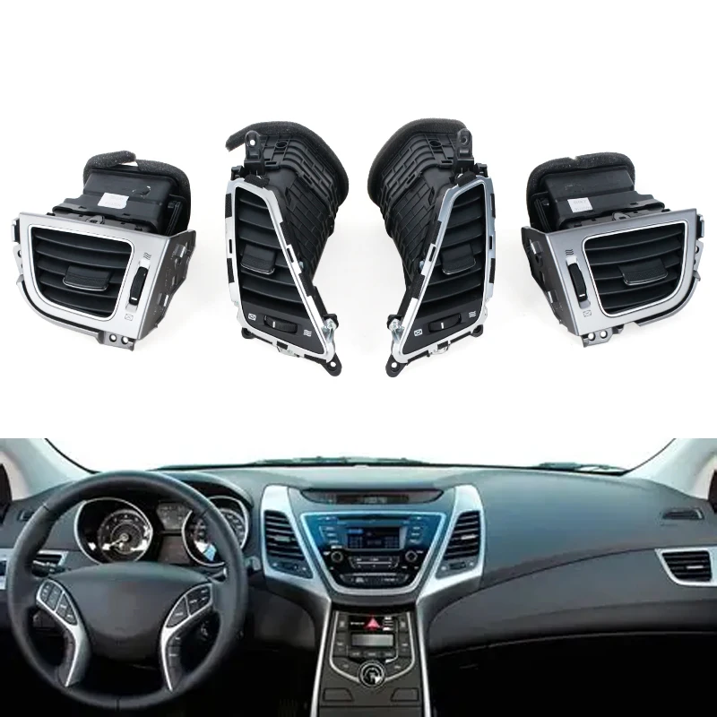 For Hyundai Elantra MD 2012 2013 2014 2015 2016 Car Interior Front Dash Center Console A/C Air Vent Outlet Car Accessories
For Hyundai Elantra MD 2012 2013 2014 2015 2016 Car Interior Front Dash Center Console A/C Air Vent Outlet Car Accessories
