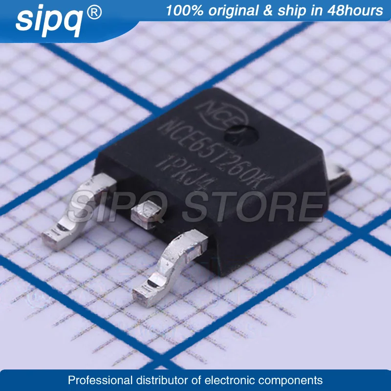 10 шт./лот NCE65T260K 650V 15A N-CHANNEL TO-252 МОП-транзистор, совершенно новый и оригинальный товар
10 шт./лот NCE65T260K 650V 15A N-CHANNEL TO-252 МОП-транзистор, совершенно новый и оригинальный товар