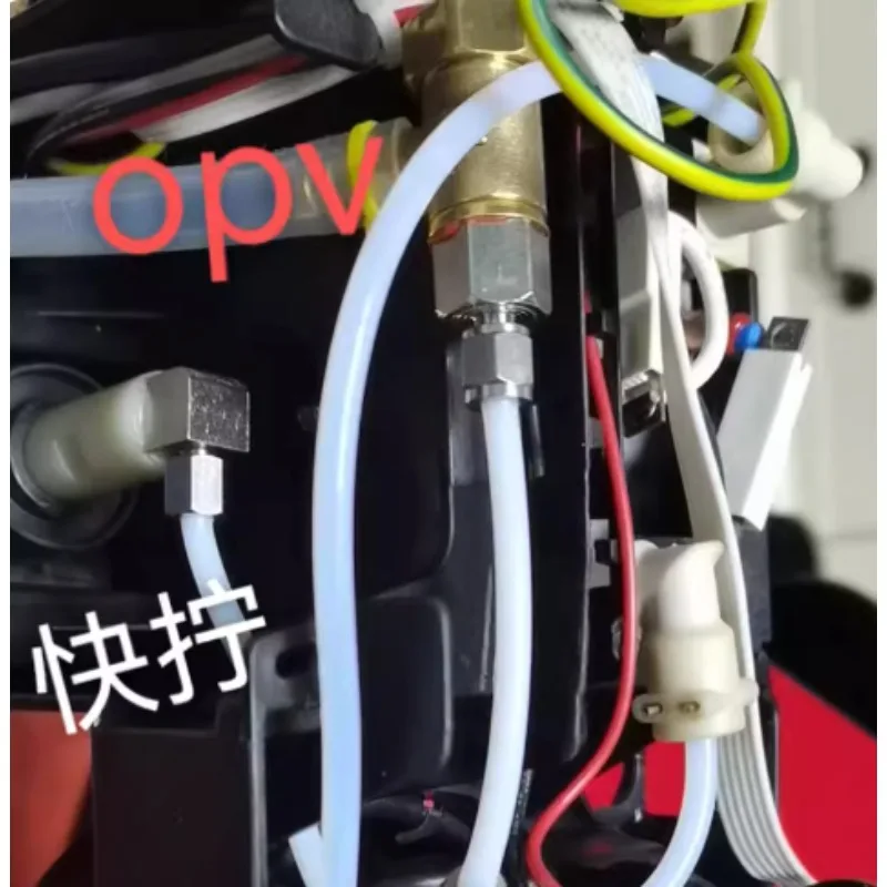 Suitable for Delong 310/680/685/35.31 Semi-automatic Coffee Machine OPV External Pressure Gauge Non-destructive Modification
Suitable for Delong 310/680/685/35.31 Semi-automatic Coffee Machine OPV External Pressure Gauge Non-destructive Modification