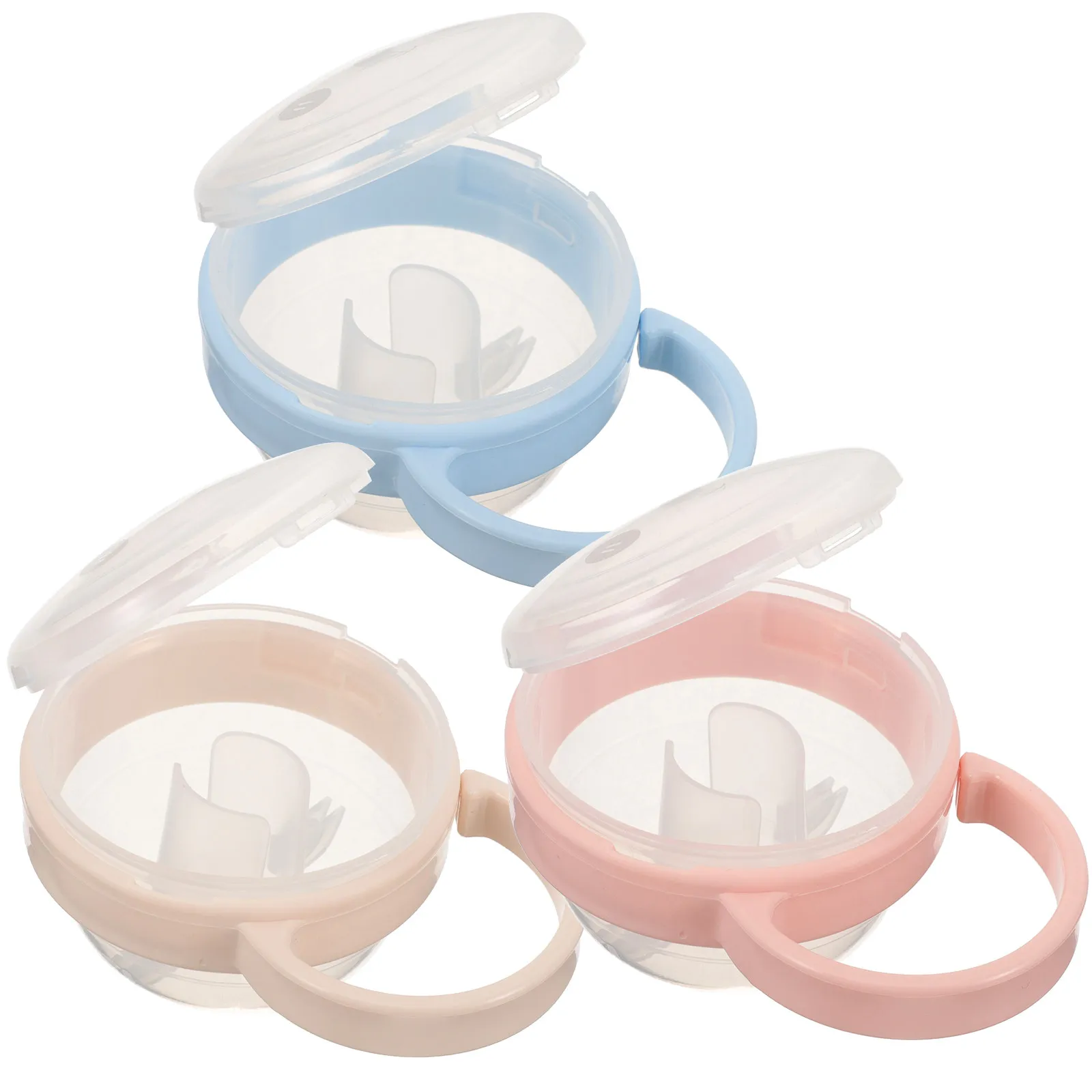 3Pcs Portable Pacifier Storage Box Compact Lightweight Baby Pacifier Case with Handle for Travel Stroller Diaper Bag Purse
3Pcs Portable Pacifier Storage Box Compact Lightweight Baby Pacifier Case with Handle for Travel Stroller Diaper Bag Purse