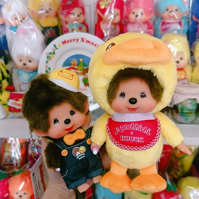 2025 Japanese Genuine Monchichi Bduck Series Plush Pendent Ornament Keychain Backpack Pendent Decoration Girl'S Birthday Gift
2025 Japanese Genuine Monchichi Bduck Series Plush Pendent Ornament Keychain Backpack Pendent Decoration Girl'S Birthday Gift