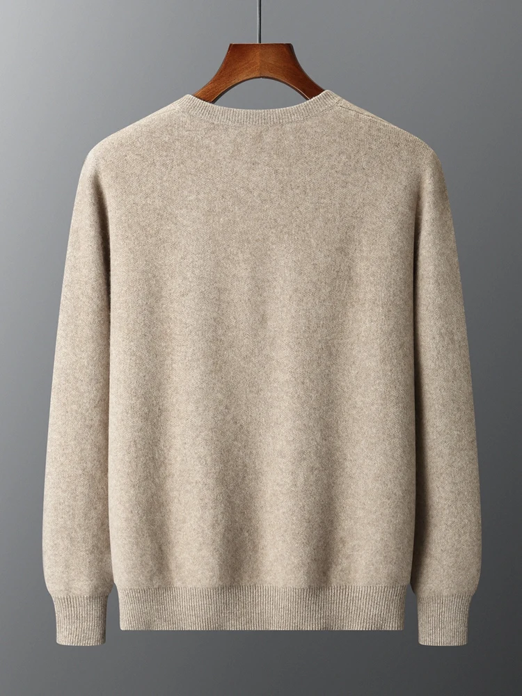 Men O-neck Cardigan Wool Sweater Buttons Autumn Winter Simple Business Style 100% Merino Wool Knitwear Classic Cashmere Clothing
Men O-neck Cardigan Wool Sweater Buttons Autumn Winter Simple Business Style 100% Merino Wool Knitwear Classic Cashmere Clothing
