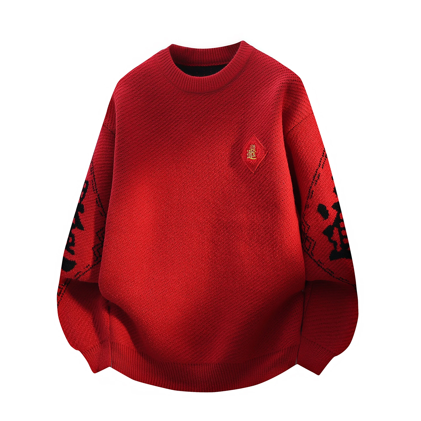 Red Knitted Thiened round Ne Sweater for Men Loose Fit Comfortable Warm Winter Faion Casual Daily Wear Polyester Nylon
Red Knitted Thiened round Ne Sweater for Men Loose Fit Comfortable Warm Winter Faion Casual Daily Wear Polyester Nylon