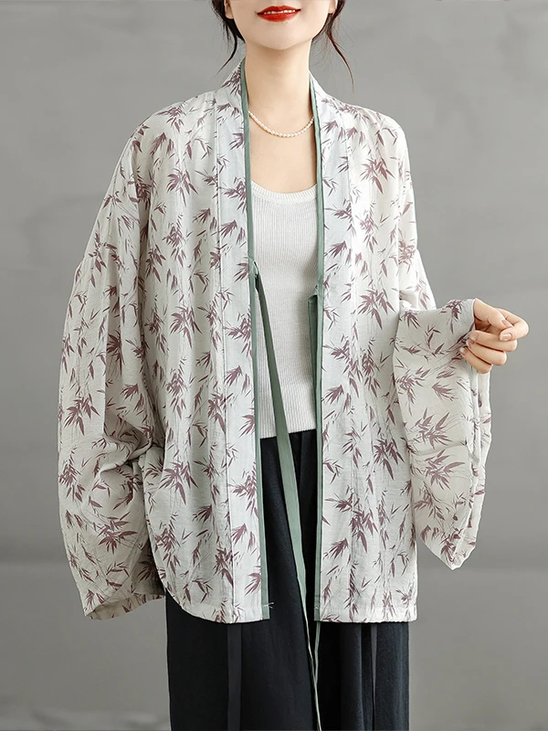 New Chinese Style Loose Fit Long Sleeve Open Cardigan Shirt Slimming Top Outerwear Trendy Fashionable Hanfu Upperwear
New Chinese Style Loose Fit Long Sleeve Open Cardigan Shirt Slimming Top Outerwear Trendy Fashionable Hanfu Upperwear