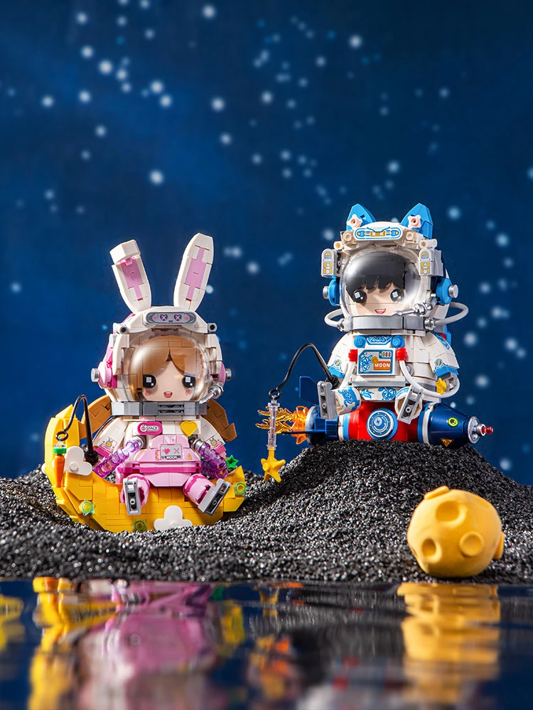 LOZ Cute Rabbit Astronaut Building Bricks, Creative DIY Assembly Model, Educational Puzzle Toy
LOZ Cute Rabbit Astronaut Building Bricks, Creative DIY Assembly Model, Educational Puzzle Toy