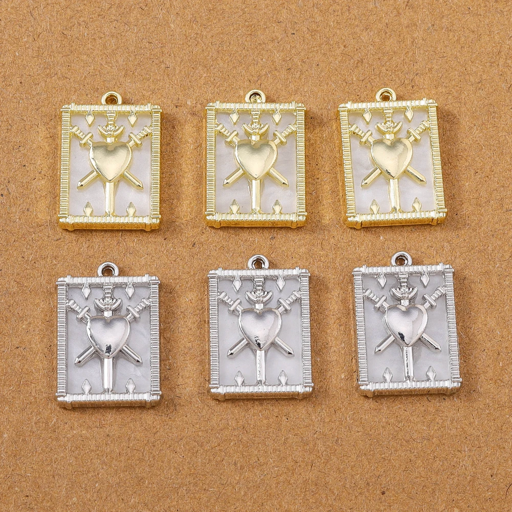 5pcs 21*15mm Heart Charms Crucifixion Cross Pendants for Jewelry Making Necklace Earrings Bracelet DIY Accessories Supplies
5pcs 21*15mm Heart Charms Crucifixion Cross Pendants for Jewelry Making Necklace Earrings Bracelet DIY Accessories Supplies