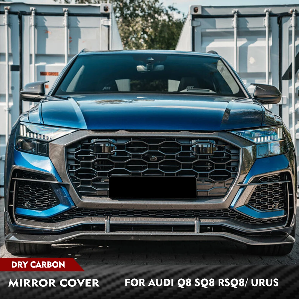 DRY Carbon Car Mirror Cover Caps For Lamborghini Urus Audi Q8 SQ8 RSQ8 2020-2023 Add On Style Side Mirror Shell No Lane Assist
DRY Carbon Car Mirror Cover Caps For Lamborghini Urus Audi Q8 SQ8 RSQ8 2020-2023 Add On Style Side Mirror Shell No Lane Assist