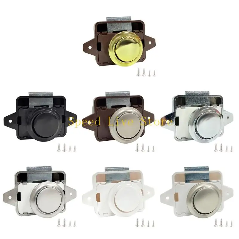547C Push Lock Keyless Door Lock for Campers Motorhome Furniture Push Latches Keyless Cupboard Lock Furniture Hardware
547C Push Lock Keyless Door Lock for Campers Motorhome Furniture Push Latches Keyless Cupboard Lock Furniture Hardware