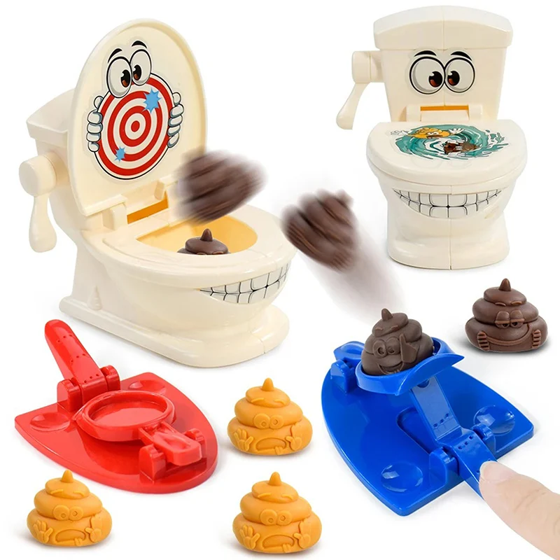 KNYYSECQ Children's toys Creative parody prank mini fountain toilet, new and unique fun projection toilet game
KNYYSECQ Children's toys Creative parody prank mini fountain toilet, new and unique fun projection toilet game
