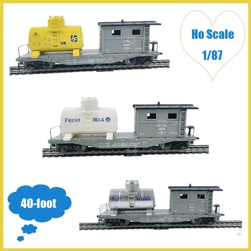 Diecast Ho Scale 1/87 40-foot Caboose Tank Wagon Train Model Sand Table Accessories Collection Display Toy Gifts
Diecast Ho Scale 1/87 40-foot Caboose Tank Wagon Train Model Sand Table Accessories Collection Display Toy Gifts