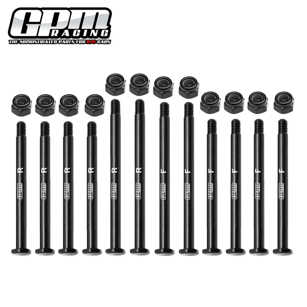 GPM Metal Steel Front Rear Suspension Arm Pin Set 10740 10740X 10741X for TRAXXAS Mini Maxx Monster Truck 107154-1 RC Cars
GPM Metal Steel Front Rear Suspension Arm Pin Set 10740 10740X 10741X for TRAXXAS Mini Maxx Monster Truck 107154-1 RC Cars