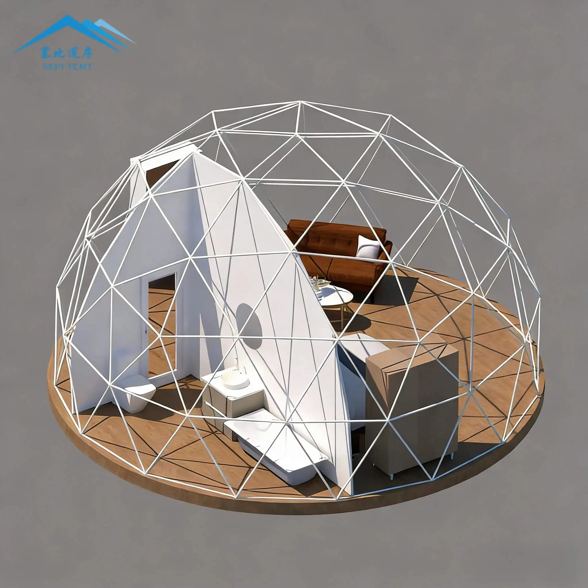 Outdoor 4-6 Meters Geodesic Dome Pvc Waterproof Domes Camping Tent
Outdoor 4-6 Meters Geodesic Dome Pvc Waterproof Domes Camping Tent