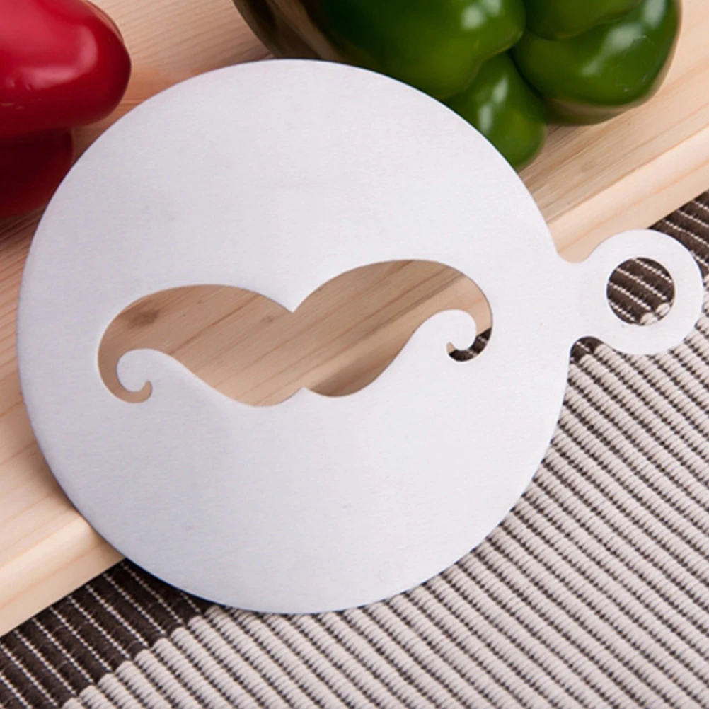 Coffee Stencils Stainless Steel Food Grade 304 Mustache Pattern For Latte Art Cappuccino Cake Cupcake Baking Decoration
Coffee Stencils Stainless Steel Food Grade 304 Mustache Pattern For Latte Art Cappuccino Cake Cupcake Baking Decoration