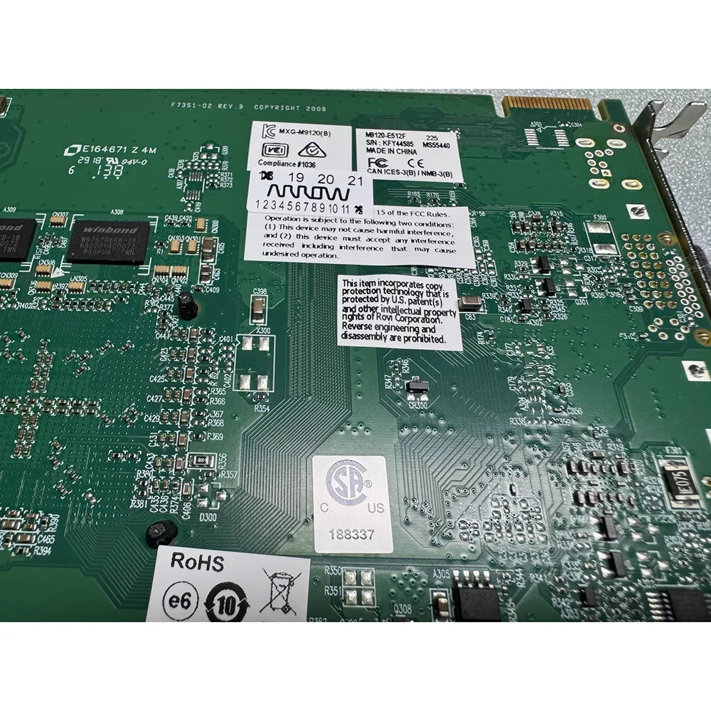 High Quality - Fast Shipping M9120 PCIe x16 M9120-E512F DVI
High Quality - Fast Shipping M9120 PCIe x16 M9120-E512F DVI