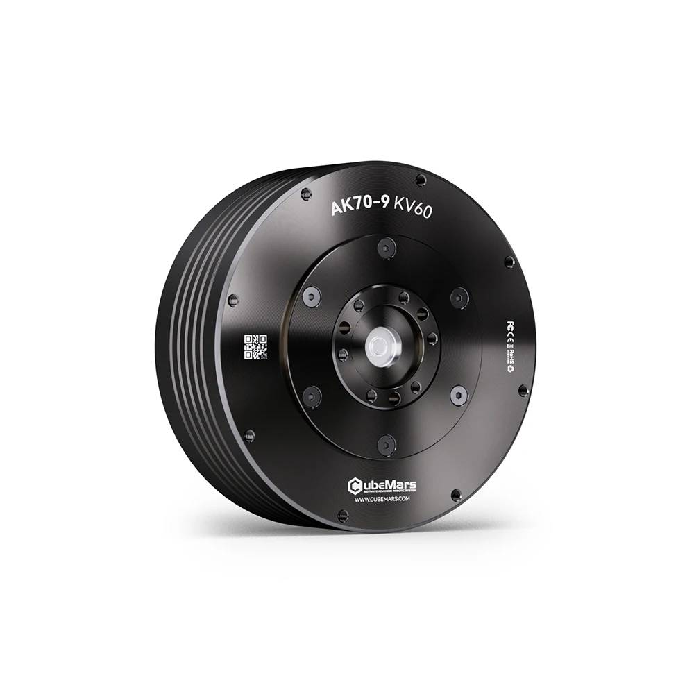 Cubemars AK70-9 KV60 Полый бесщеточный серводвигатель постоянного тока с постоянным магнитом для экзоскелета, четырехместная собака
Cubemars AK70-9 KV60 Полый бесщеточный серводвигатель постоянного тока с постоянным магнитом для экзоскелета, четырехместная собака