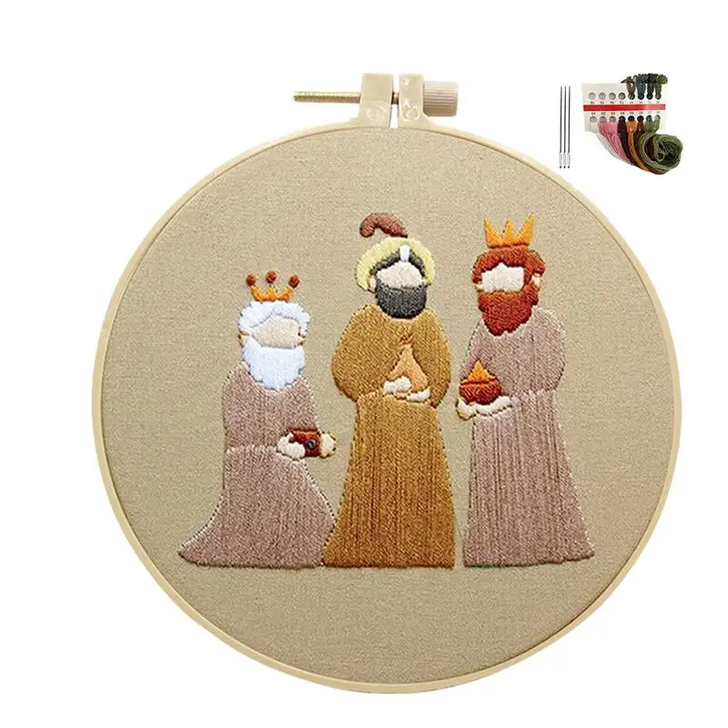 Nativity Embroidery Kits For Adults Embroidery Set For Decor Christmas Nativity Christianity Embroidery Set With Stamped
Nativity Embroidery Kits For Adults Embroidery Set For Decor Christmas Nativity Christianity Embroidery Set With Stamped